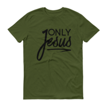 Load image into Gallery viewer, Only Jesus - Olive &amp; Black